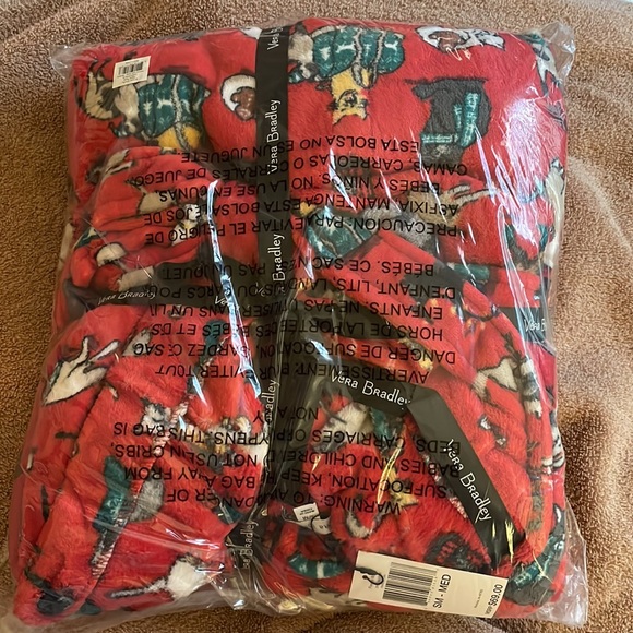 Vera Bradley Fleece Robe NWT - Picture 4 of 4